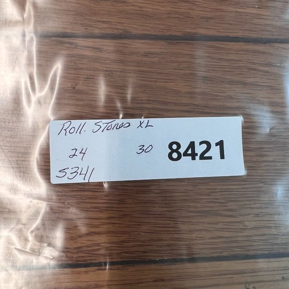 Rolling Stones Zip Code Adult Size XL Black Distressed Graphic Tee Zip Code - Picture 5 of 6